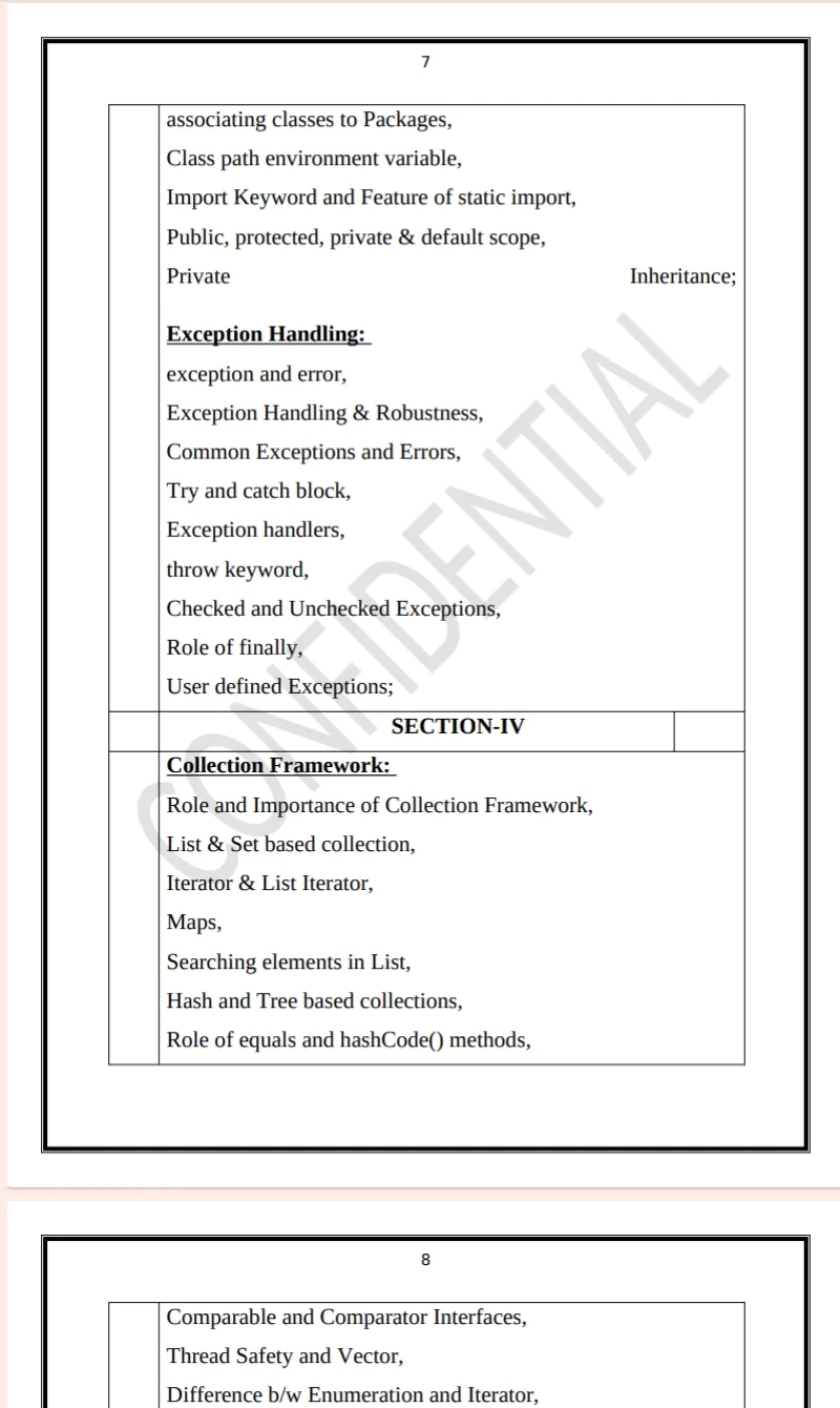 Maharshi Dayanand University | B.E/B.Tech 5th Semester Programming Language in Java Notes PDF - Complete Printable Notes - Image 7