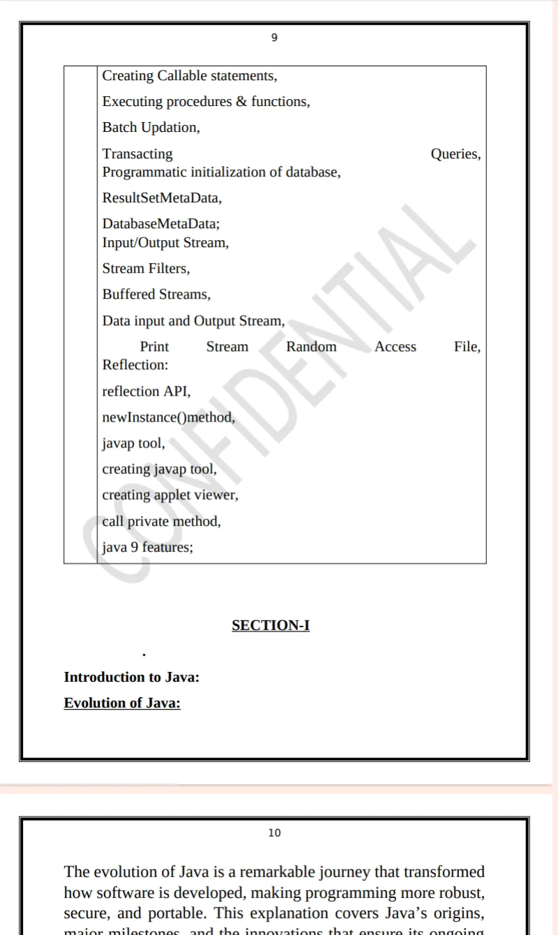 Maharshi Dayanand University | B.E/B.Tech 5th Semester Programming Language in Java Notes PDF - Complete Printable Notes - Image 9