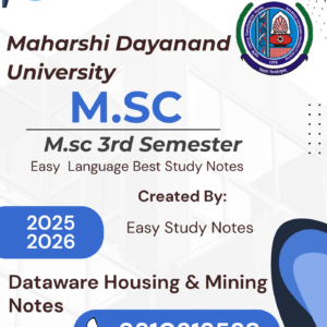 datawarehousing&ming msc notes