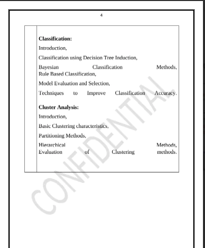 MDU | Msc 3rd Semester Dataware Housing& Mining PDF - Image 4