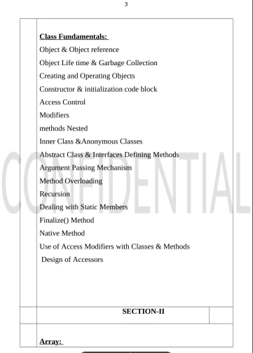 MDU | Msc 3rd Semester Java Programming PDF - Image 3