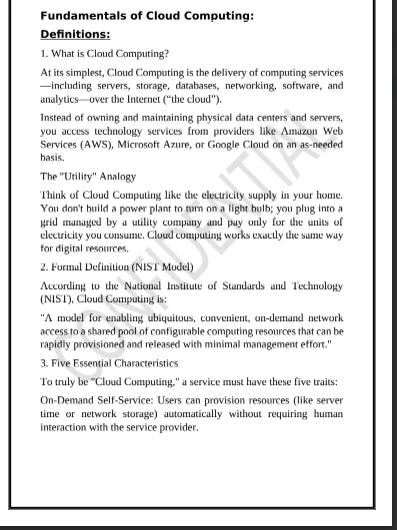 Msc 4th Semester (Regular) Cloud Computing Notes pdf - Image 3