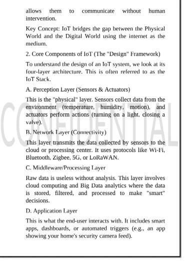 Msc 4th Semester Internet of Things Notes pdf - Image 2