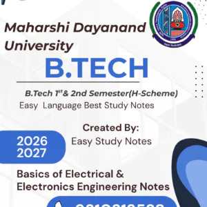 electrical engineering notes
